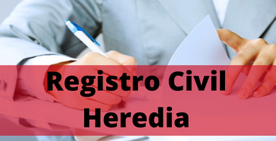 registro civil heredia