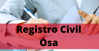 registro civil osa