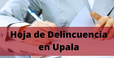 Hoja de Delincuencia en Upala