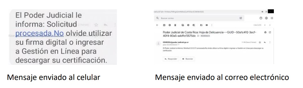 solicitar hoja de delincuencia web paso 9